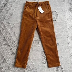 TOAST Gabi Organic Cord Pull on Pants in Toffee Size UK 6 / US 2 NWT